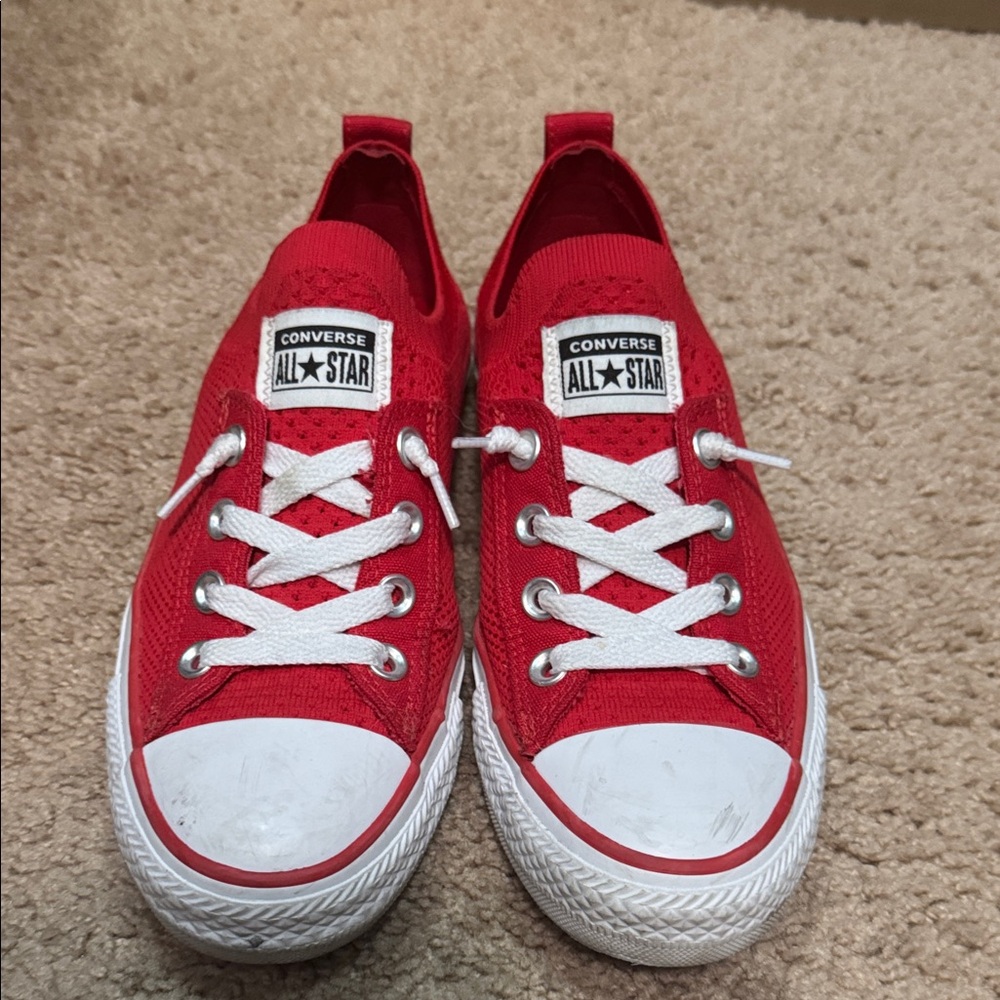 Converse Red All Star Sneakers